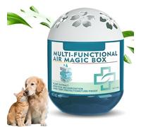Indoor Air Purification Dust Removal Magic Box, Plant Extract Air Magic Box, Multi-Functional Air Magic Box, Purify The Air, Long-Lasting Freshness for Home, Office, Pet Areas (1Pcs)