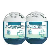 Indoor Air Purifying and Dust Removing Magic Box, a multi-functional portable air purifier suitable for cars, bedrooms, new homes, offices, and wardrobes.