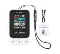 Indoor Air Quality Monitor, Carbon Dioxide Detector, Battery-Operated Air Tester for Home with Temperature and Humidity, for Home, Indoors, Car and Hotel