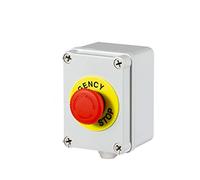 Indoor and Outdoor Button Box Emergency Stop Start Switch Power Reset Alarm Iron Door Elevator Motor Electrical Control Box(3)