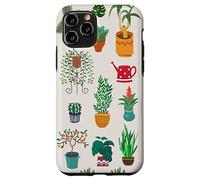 Indoor and Outdoor Plant Illustrations | Boho Nature Art Case for iPhone 11 Pro