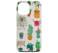 Indoor and Outdoor Plant Illustrations | Boho Nature Art Case for iPhone 13 Pro Max