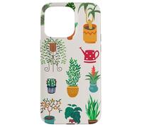 Indoor and Outdoor Plant Illustrations | Boho Nature Art Case for iPhone 15 Pro Max