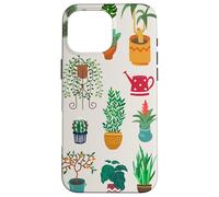 Indoor and Outdoor Plant Illustrations | Boho Nature Art Case for iPhone 16 Pro Max