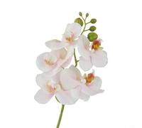 Indoor Artificial Orchid Stem for Creating Eye Catching Centerpieces or Enhancing Existing Floral Displays with Ease (light pink)