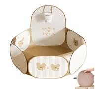 Indoor Ball Pit - Foldable Playpen Play Tent, Portable Soft Structured Play Area for Kids Entertainment, Child Development Zone for Boys Girls | Ball Pit for Living Room Bedroom Nursery Travel