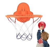 Indoor Basketball - ABS Metal Silent Foldable | Wall Mount Damage Free For Kids, Adults, Homes, Office, Dorm, Group Games, Play, Fun Activity, Sport Training Use