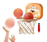 Indoor Basketball Basket - Sports Game, Wall Basket | Interactive Board with Electronic Scoring, Mini Basket for Bedroom Hallway School Gym Restaurant