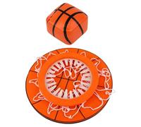 Indoor Basketball Hoop - PP Foam Ceiling Hanging Mini Sports Goal Toy | Fun Playset Party School Dormitory Activity, Kids Room Backyard Family Entertainment For Daily Practice