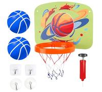 Indoor Basketball Hoop, Wall Mount Hoops | Indoor Basketball Hoop For, Small Foldable and Bright Hoop, Over the Door Basketball Hoop, Cham Basketball Hoop