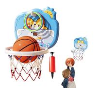 Indoor Basketball Hoop Wall Mount, Indoor Basketball Hoop for Kids - Basketball Goal for Kids with Suction Cup Basketball Hoop - Foldable Basketball Playset with