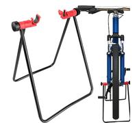 Indoor Bicycle Floor Stand - U Shaped Vertical Parking Rack, Triangular Support Frame | Bicycle Storage Holder Maintenance workers Tool for Home Garage Apartment Repair Area Travel picnik