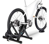 Indoor bicycle trainer, Roller Trainer Foldable Bicycle for 26"-28" Exercise Bikes for Bicycles Mountain Bike, Cycling at Home, Up To 135 Kg Load(Wireless,27.5 to 29")