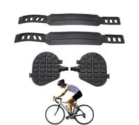 Indoor Bike Pedal - Adjustable Replacement, Non Slip Accessory, Cycling Parts | Durable Stationary Bicycle Footrest Strong Stable Comfortable Training Home Gym Exercise Equipment