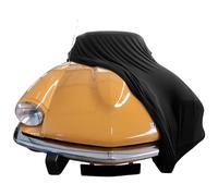 Indoor car cover compatible with Triumph GT6 Black Bespoke tailor made cover Super Soft Stretch