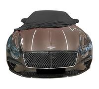 INDOOR CAR COVER FITS BENTLEY CONTINENTAL GT SPEED BLACK WITH MIRROR POCKETS GARAGECOVER BESPOKE TAILOR MADE COVER SUPER SOFT STRETCH