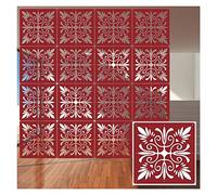 Indoor Carving Living Room Partitions Panel Screen,Hollow Out Bedroom Teahouse Decoration Screen,29/39cm