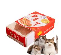 Indoor Cat Bed, Cat Bed with Comfortable Rectangular Snack Shape, Furry Friends Make Your Territory Your Main Home, Dog