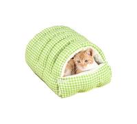 Indoor Cat Bed - Cave-Shaped Cat Bed House, Machine-Washable Animals Tent, Soft Material, Easy to Clean, Cats Tent, Play Accessory for Living Room, Courtyard, Balcony, Backyard, 1a1.81x11.81 Inches