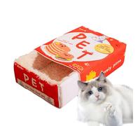 Indoor Cat Bed, Pet Shop, Home, Catty, Cat Bed | Rectangular Snack Shape Removable Cat Bed | Machine Washable Soft Drawer Dog Bed with Zipper for Indoor Use