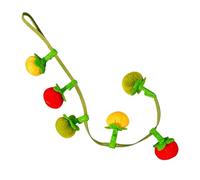 Indoor Cat Cat Toy - Plush Cat Toy | Tomato Shape Soft Figure with Boring Animal Buddy Sound for Bedroom, Backyard, Park, Travel, Living Room
