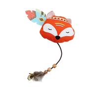 Indoor Cat Chew Teething For Interactive Cartoon Design Soft Durable Material For ByT275 (A, 27x15cm)