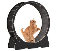 Indoor Cat Exercise Wheel, Ultra-Quiet Running Toy Treadmill for Fitness and Weight Loss, Easy Assembly Pet Activity Wheel