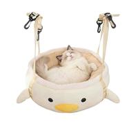 Indoor Cat Hammock - Warm Kitten Sleeping Nest, Puppy Window Seat, Cosy Pet Bed for Cats and Dogs, Adjustable, Portable, Cute, Comfortable Mini Hanging Mat