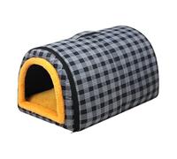 Indoor Cat House | Convertible Cat Dog Bed - Waterproof Cave Animals Comfortable Furniture for Sleeping Resting Naping Small Medium Large Breeds
