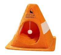 Indoor Cat House - Non-slip Pet Nest with Removable Inner Cushion - Warm Cat Tent - For Small to Medium Kittens, Garden, Barn, Yard, Porch, Balcony