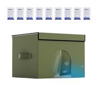 Indoor Cat House | Portable cat house with air conditioningPet A cooling bed that is flexible for the size of the cooling bed Breathable material and odorless design that is gentle on the skin create