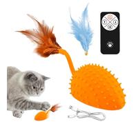 Indoor Cat Remote Control Toy,Rechargeable Companion with Sound,Indoor Kitten Remote Control Toy Animal - for Living Room Balcony Yard Backyard Bedroom
