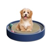 Indoor Cat Scratcher Post,Cat Scratcher Pad with Interactive Rotating Balls for Active Play - Cat Scratcher Bed, Durable Recycling Panel for Furniture Protection, Io