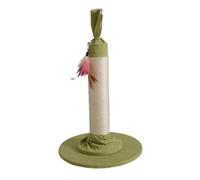 Indoor Cat Scratcher, Sturdy Scratch Pole, Large Scratch Pole, Fabric Covered Scratcher, Kitty Scratch Pole, Adult Cat Scratcher, Fabric Covering Base for Kitten and Adult Cats