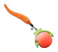Indoor Cat Toy Ball Lighted Plush Tail Bite-Resistant Animals Teaser