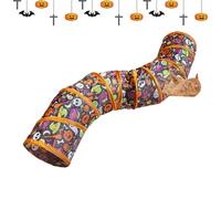 Indoor Cat Tunnel - Foldable Play Tube | Cats Rabbits Ferrets | Cats Toys collapsibbles Tunnel Tube | Foldable Polyester Pet Play Tubes For Exercise Rest Interaction At Home Indoor Pet Activity