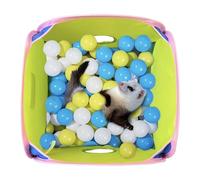 Indoor Cat Tunnel, Outdoor Cat Tube Cave, Heavy Duty Multi Channel Foldable Playground Kittens Engaging Activity Center for Pets and Owners,13.39x13.39 inches