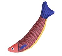 Indoor Cat with Cat Toy - Fish Shape Plush Teething Ring, Soft Durable Material, Lightweight Design, Engaging Crinkle Sound | Interactive Play Toy for Kittens