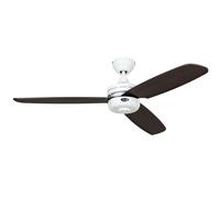 Ceiling Fan Night Flight White / Wenge with Remote