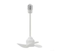 Indoor Ceiling Room with Pattern Screw for 14cm Brushless Motor Quiet Energysaving 3blade E27 Simple Installation for Socket Bedroom Living Fan or Kitchen (B)