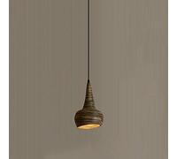 Indoor Chaner, Amen Pastoral Rattan Irregular Creative Chaner Cafe Restaurant Bar Southeast Asian Thai Style Personality Bamboo Ceiling Pendant Light Indoor Single Head Hanging Lamp