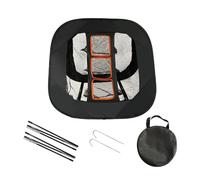 Indoor Chipping Net - Folding Tool for Swing Practice | Golf Training Network, for Amateur Golfers Retired Men Club Members Garden Practice Field
