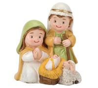 Indoor Christmas Decoration Statues Nativity Figurines Set for Room or Decoration Ornament Table Top Display