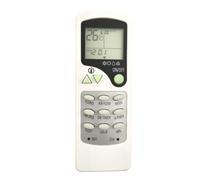 Indoor Climate Control Remote with LCD Display | Timer Sleep Fan Keys Compact Housing Battery Driven Clock Reset for Spare Household Cooling Use
