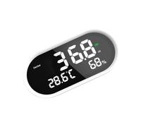 Indoor Climate Monitor with Accurate Temperature Humidity Readings Noise Measurement for Office Home School Digital Noise Meter
