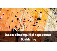 Indoor climbing High rope course Bouldering