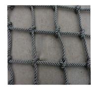 Indoor Climbing Net Anti-Fall Rope Net Sports Netting Cargo Net 10Mm Thick Rope 10Cm Mesh Spacing Outdoor Cargo Net Child Safety Net Playground Fitness Equipment,10mm-1X4m/3.3X13.12ft