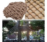 Indoor Climbing Net for Kids 7x33FT C Netting Safe Playground Hammock for Treehouse & Patios 1cm Rope Outdoor Adventure ar Fun & Active Play