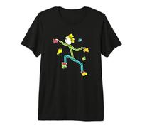 Indoor Climbing Stickman Premium T-Shirt