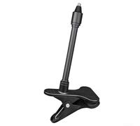 Indoor Clip On Camera Mounting Bracket, Compatible with Monitors and LED Lights Using 1/4 Screw (Black )